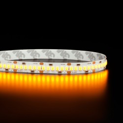 Ruban LED haute fidélité - 19,2W/m - IP20 - Ambré - 240 LED/m - 2835+ - 5m - 24V