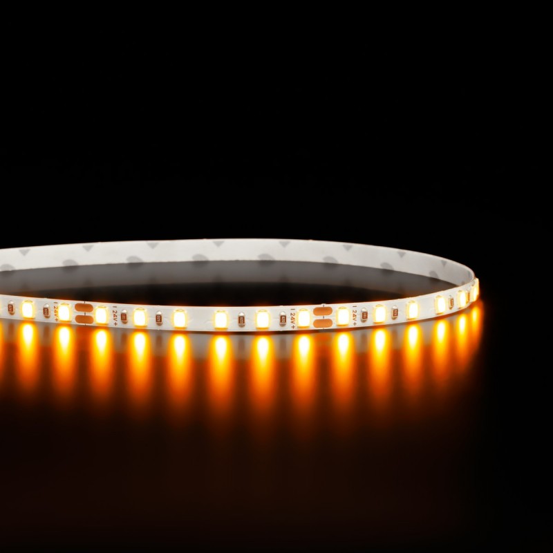 Ruban LED étroit haute fidélité IP20 - 9,6W/m - 120 LED/m - 2835E - 5m - 24V - Blanc