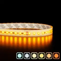 Ruban LED XXL haute fidélité IP65 - 8W/m - 120 LED/m - 2835 - 50m - 48V - Blanc