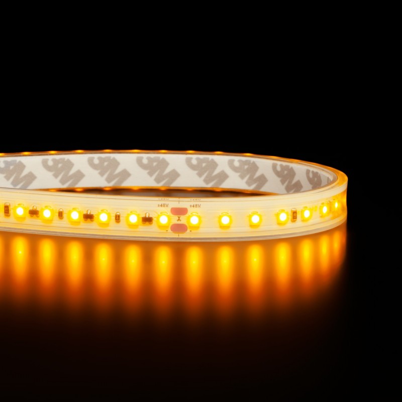 Ruban LED XXL haute fidélité IP65 - 8W/m - 120 LED/m - 2835 - 50m - 48V - Blanc