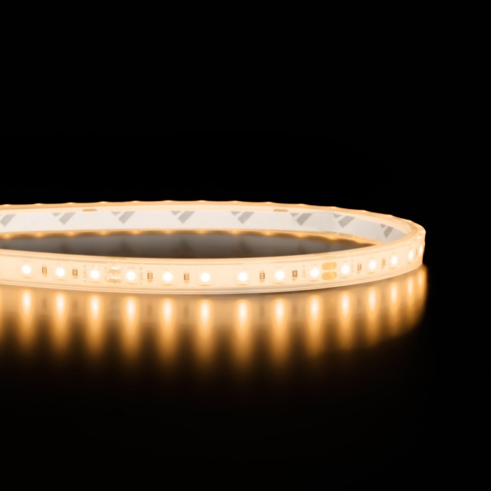 Mini ruban LED 7,5mm de large - 9,6W/m - IP68 - Blanc - 120 LED/m - 2835E - 5m - 24V