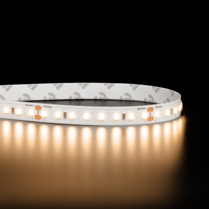 Ruban LED Haute efficacité (160 lm/w) - 14,8W/m - IP20 – Blanc – 128 LED/m – 2835H - 5m - 24V