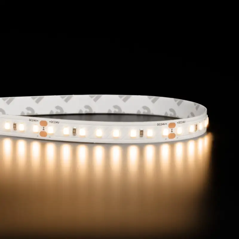 Ruban LED Haute efficacité (160 lm/w) - 14,8W/m - IP20 – Blanc – 128 LED/m – 2835H - 5m - 24V