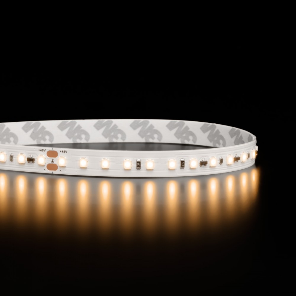 Ruban LED XXL haute fidélité IP20 - 8W/m - 120 LED/m - 2835 - 50m - 48V - Blanc