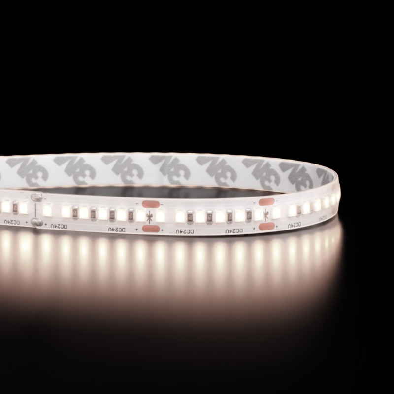 Ruban LED haute fidélité IP65 2835 - Blanc - 14,4W/m - 180 LED/m - 5m