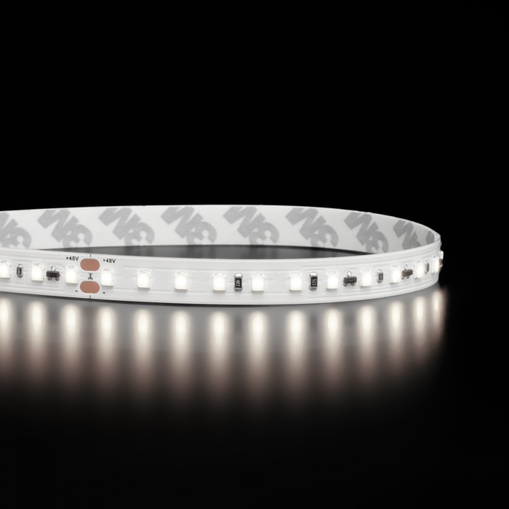 Ruban LED XXL haute fidélité IP20 - 8W/m - 120 LED/m - 2835 - 50m - 48V - Blanc