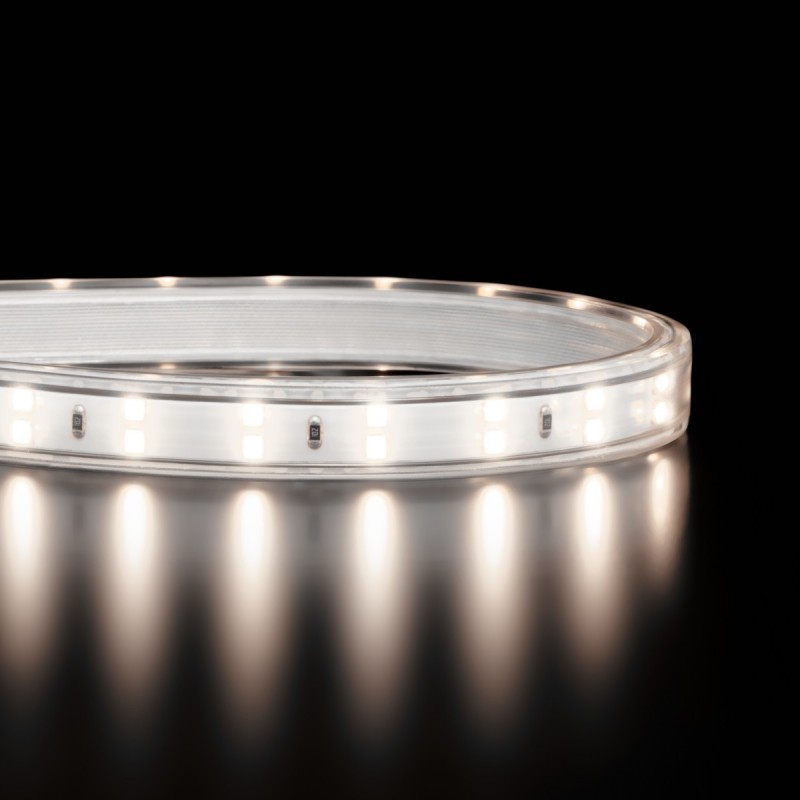 Ruban LED de chantier 230V IP65 50 mètres 13,5W/m DW en dévidoir