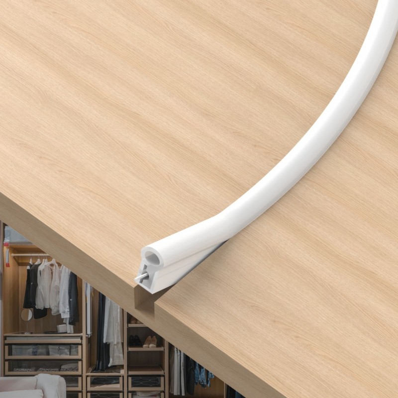 Tube néon flex pour ruban LED – Latéral Rond - 1023