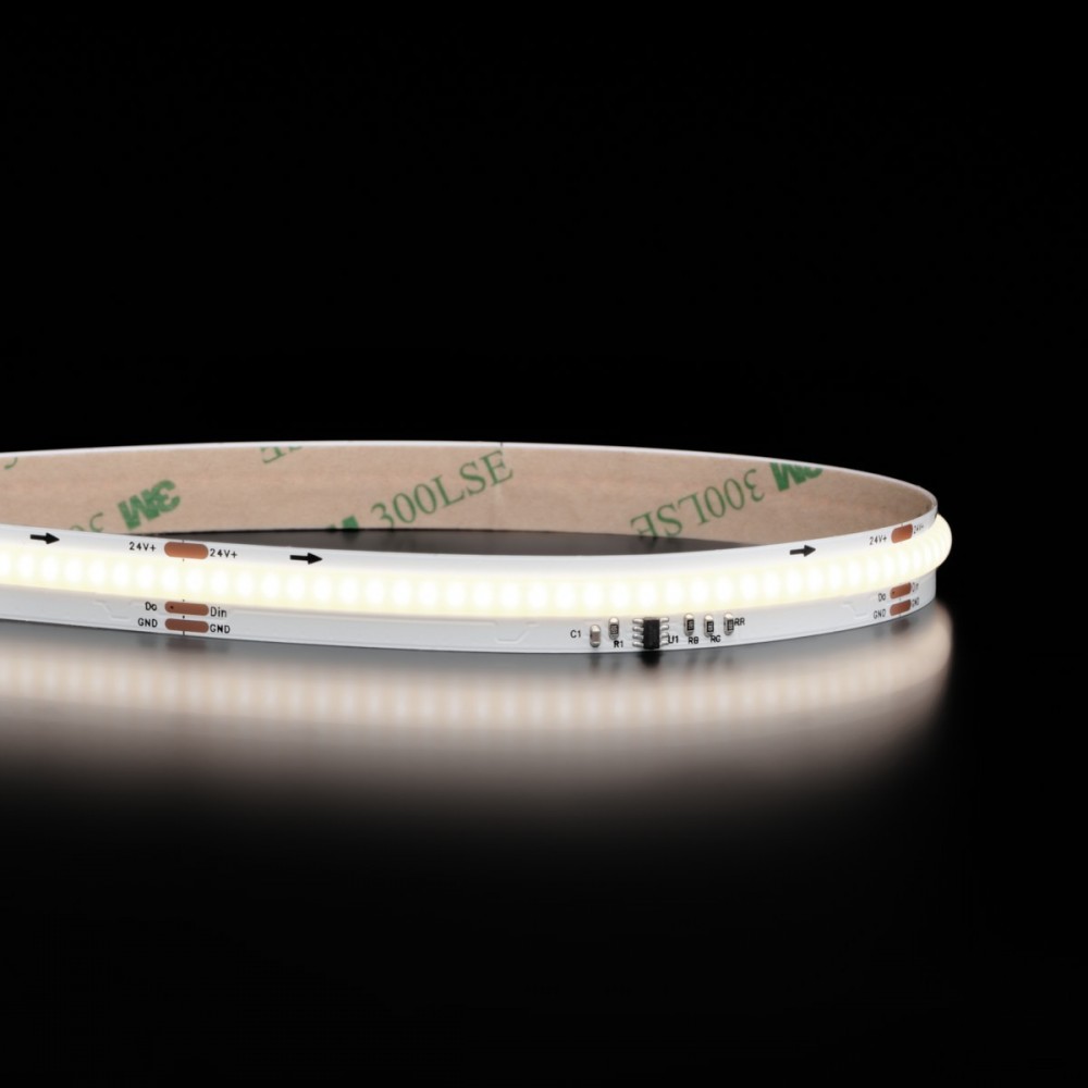 Ruban LED digital COB – 12W/m - IP20 – 360 LED/m - 5m – 24V