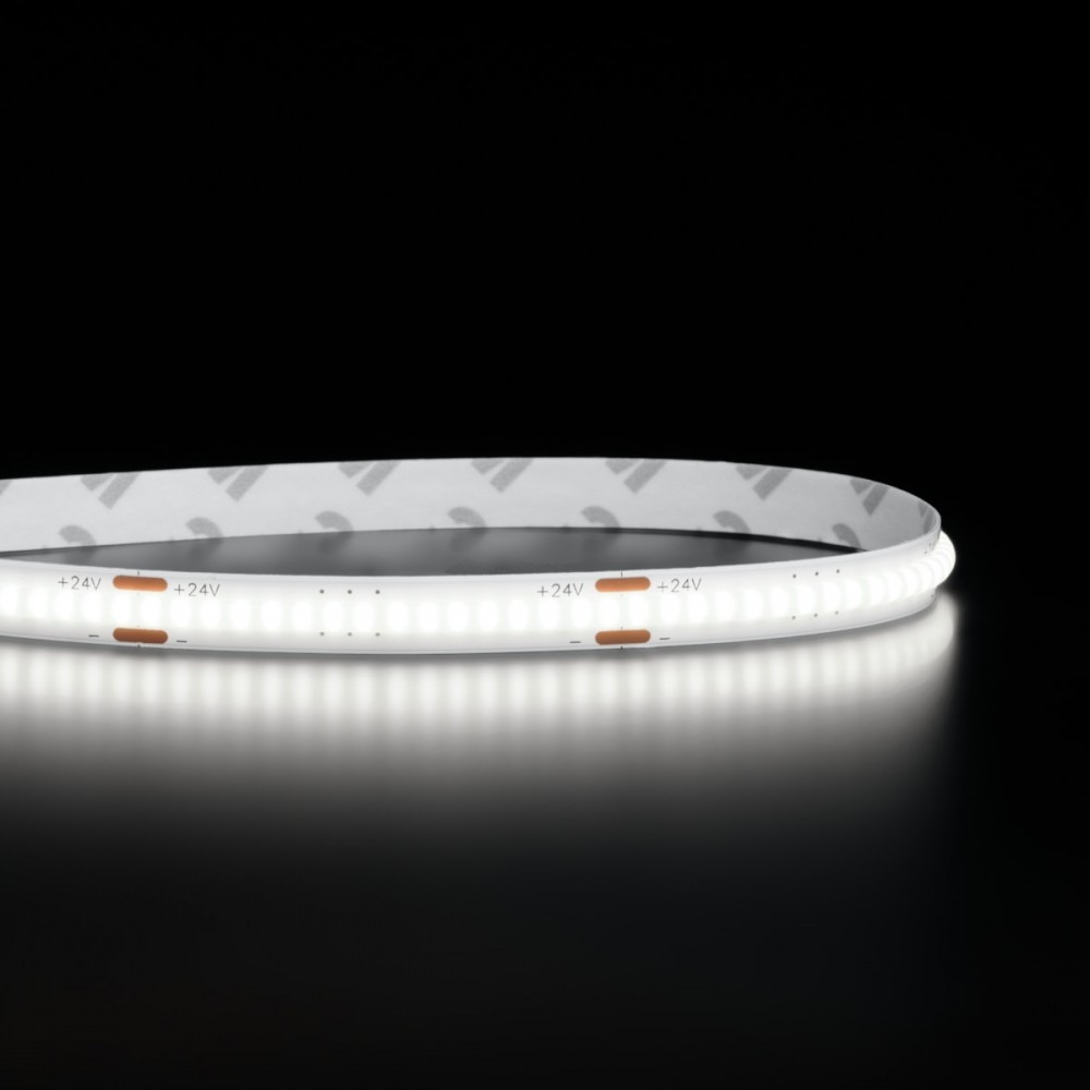 Ruban LED COBH lumière continue - 8W/m - IP20 - Blanc - 320LED/m - 5m - 24V
