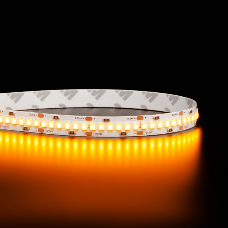 Ruban LED haute fidélité - 19,2W/m - IP20 - Blanc - 240 LED/m - 2835+ - 24V