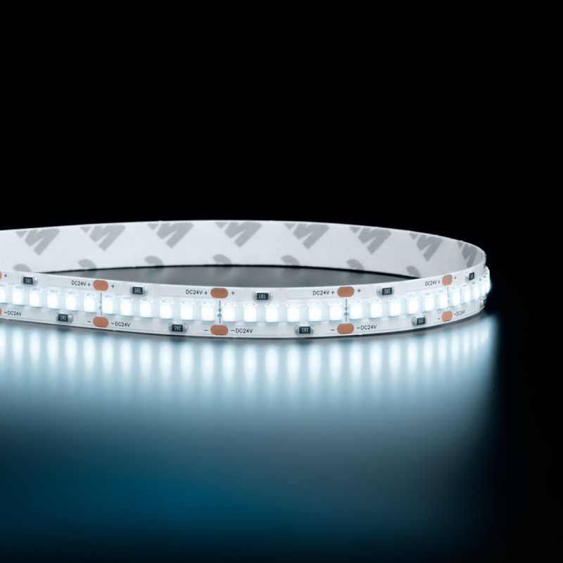 Ruban LED haute fidélité - 19,2W/m - IP20 - Blanc - 240 LED/m - 2835+ - 24V