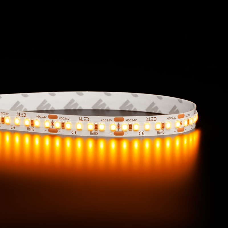 Ruban LED vendu au mètre - 14,4W/m - IP20 - Blanc - 180 LED/m - 24V