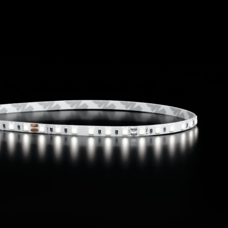 Ruban LED 2835E 120Led/m IP20 24V 4,8 W/m à la coupe