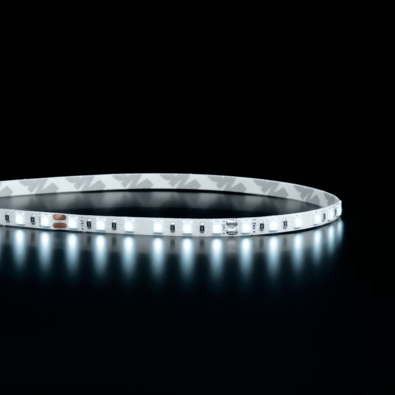 Ruban LED 2835E 120Led/m IP20 24V 4,8 W/m à la coupe