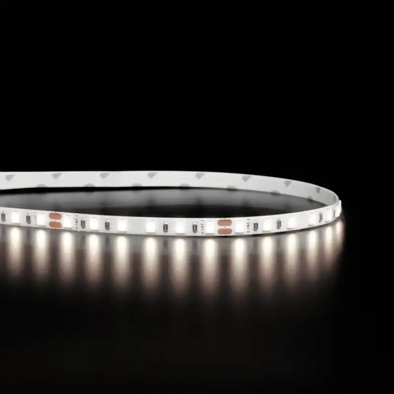 Mini ruban LED 5mm de large - 14,4W/m - IP20 - Blanc - 120 LED/m - 2835E - 24V