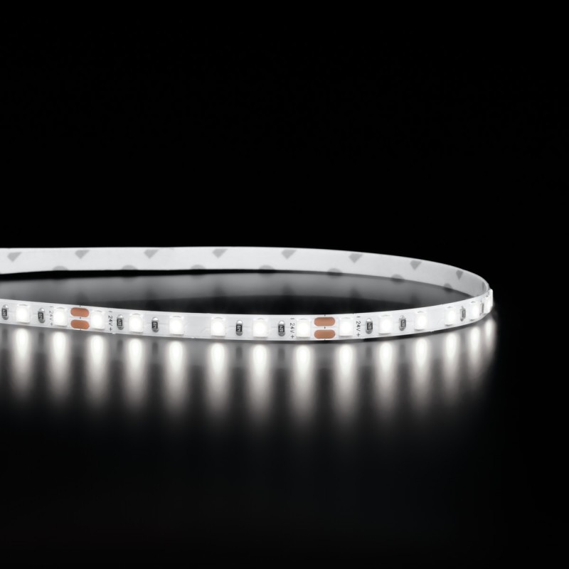 Mini ruban LED 5mm de large - 14,4W/m - IP20 - Blanc - 120 LED/m - 2835E - 24V
