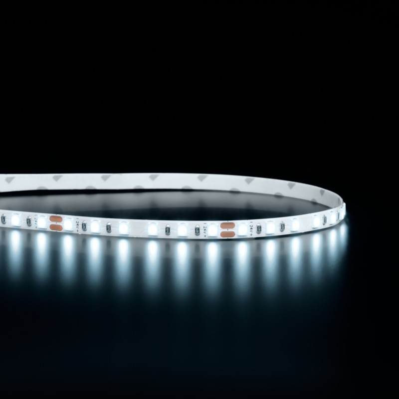 Mini ruban LED 5mm de large - 14,4W/m - IP20 - Blanc - 120 LED/m - 2835E - 24V