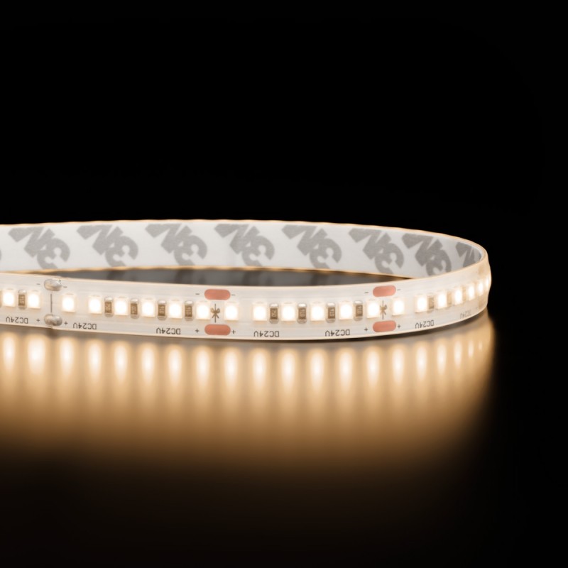 Ruban LED haute fidélité  - 14.4W - IP65 - 180LED/m - 2835+ - à la coupe - 24V