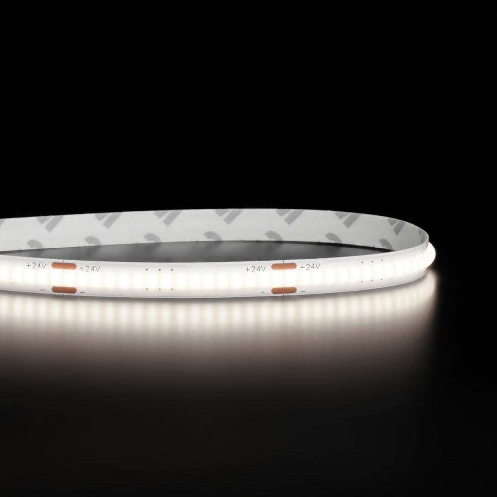 Ruban LED COB Haute efficacité à la coupe - 8W/m - 125 lm/W - Blanc - 320LED/m - IP20 - 24V