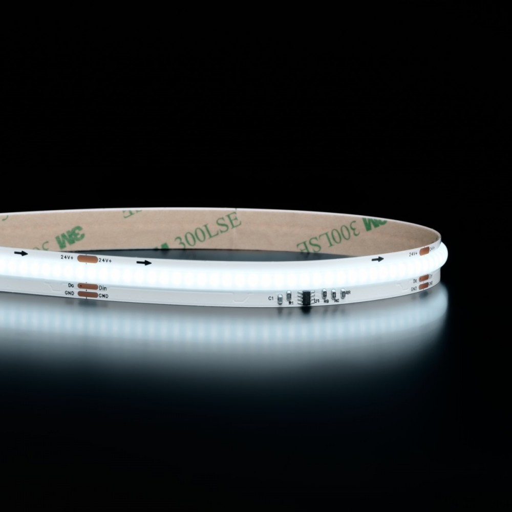 Ruban LED COB digital à la coupe - 12W/m - IP20- 360 LED/m - WS2811 - 24V