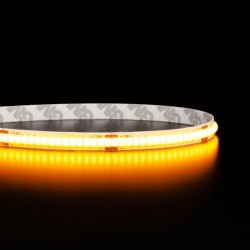 Ruban LED COB - 8W/m - IP65G - Blanc - 320LED/m - à la coupe - 24V
