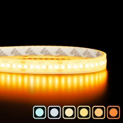 Ruban IP68 2835+ - Blanc - 14,4W/m - 180 LED/m - vendu au mètre (rouleau 50 m)