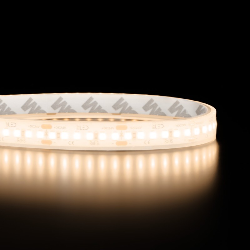Ruban IP68 2835+ - Blanc - 14,4W/m - 180 LED/m - vendu au mètre (rouleau 50 m)