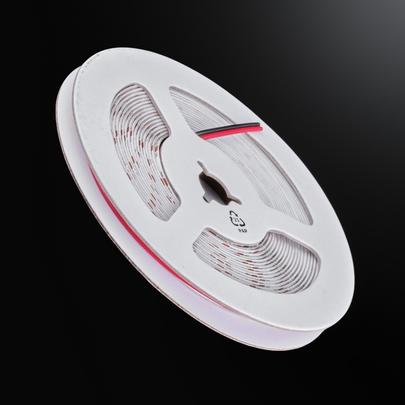 Ruban LED Haute densité (120 lm/w) - 13W/m - IP20 - Blanc - 420 LED/m - 2216+ - à la coupe - 24V