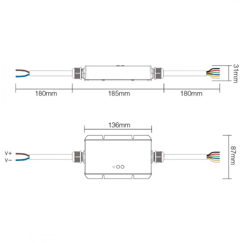 Passerelle WiFi 5 en 1 étanche Miboxer - WL5-WP