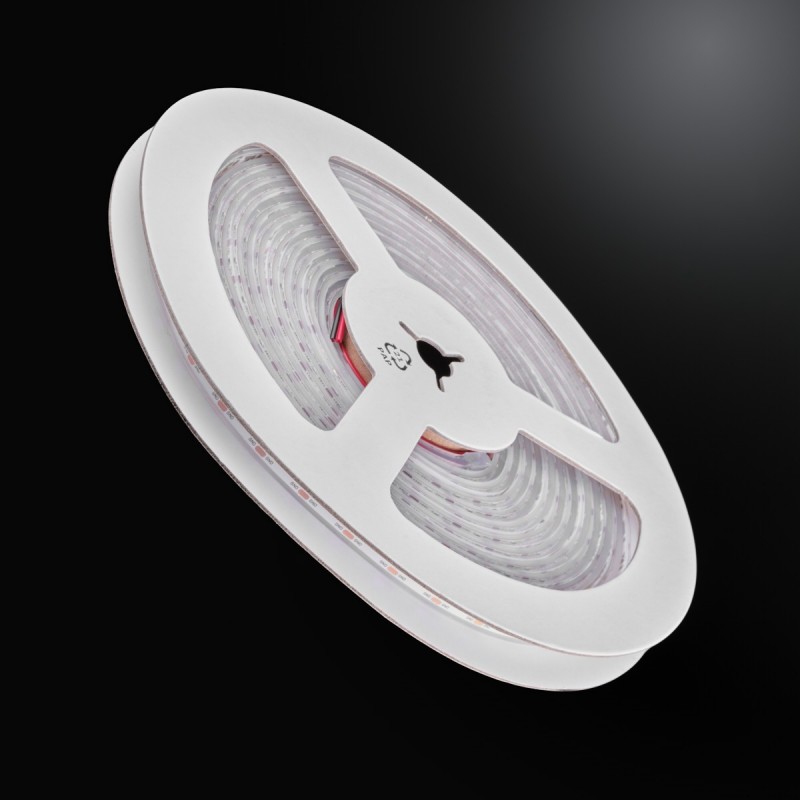 Ruban LED Haute densité (120 lm/w) - 13W/m - IP68 - Blanc - 420 LED/m - 2216+ - à la coupe - 24V