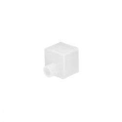 Embout avec sortie de cable axial pour tube néon flex D1212