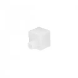 Embout avec sortie de cable axial pour tube néon flex D1212