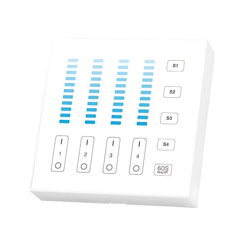 Télécommande murale 4 zones - MiBoxer B5 - Blanc