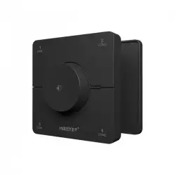 Télécommande murale Dimmer/CCT - 4 zones - MiBoxer K0S - Noir