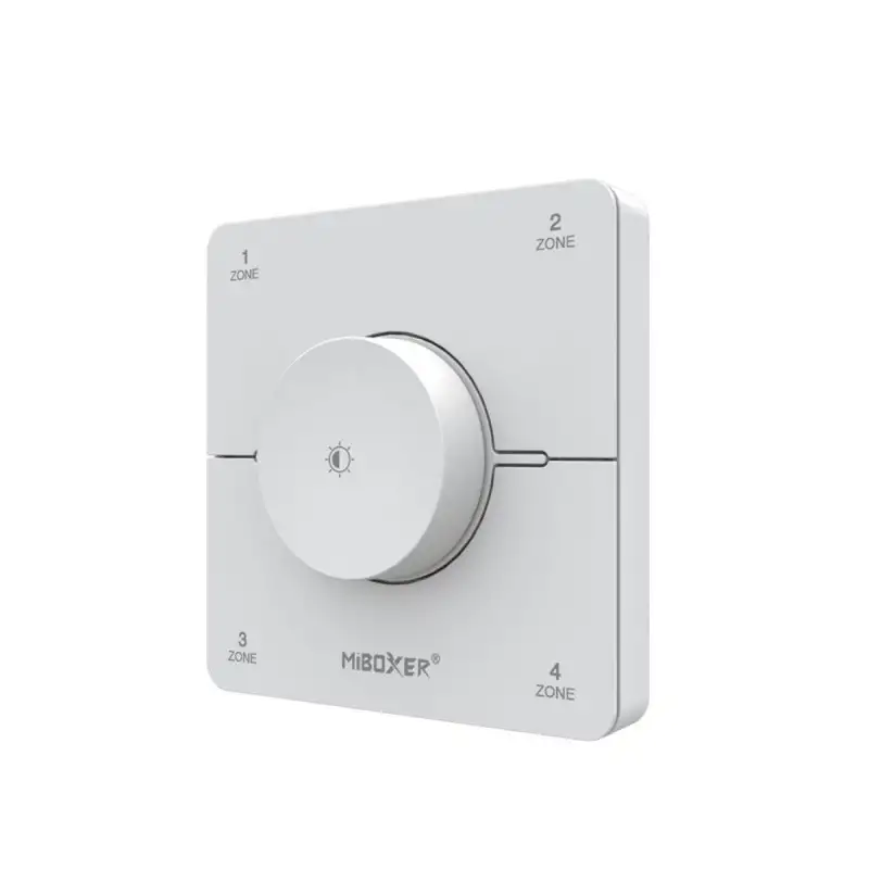 Télécommande murale Dimmer/CCT - 4 zones - MiBoxer K0S - Blanc