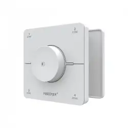 Télécommande murale Dimmer/CCT - 4 zones - MiBoxer K0S - Blanc