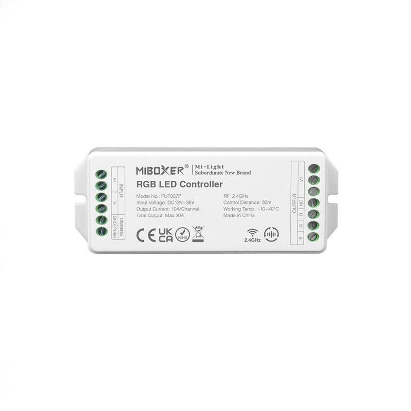 Contrôleur RGB 2.4GHz - 20A - MiBoxer FUT037P