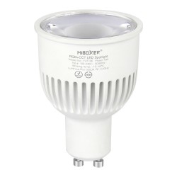 Ampoule LED GU10 RGB+CCT - 230V - 6W - MiBoxer FUT106