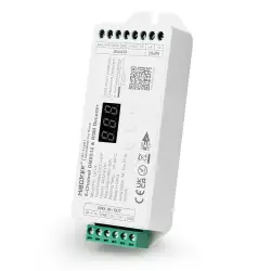 Contrôleur RBG + CCT DMX512 pour éclairage 12 ou 24V constant - MiBoxer D5-CX