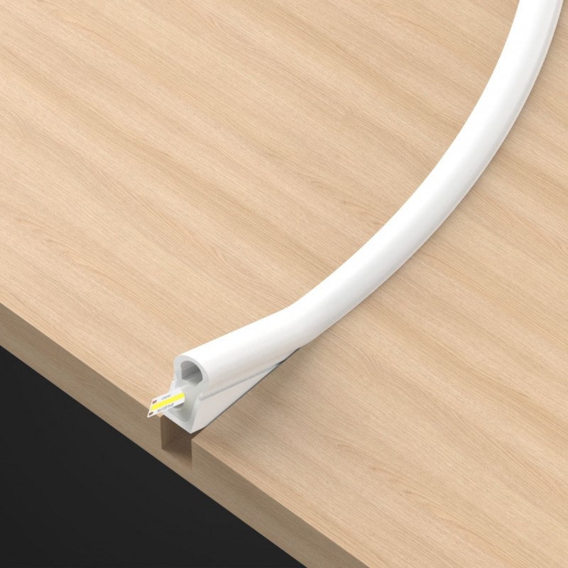 Néon flex avec ruban LED - 30 mètres - Latéral - 14W/m - 120 LED/m - IP68  - 24V - L1225