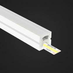 Néon flex avec ruban LED 4mm - à la coupe - Direct - 16W/m - 140 LED/m - IP68 - 24V - D1616