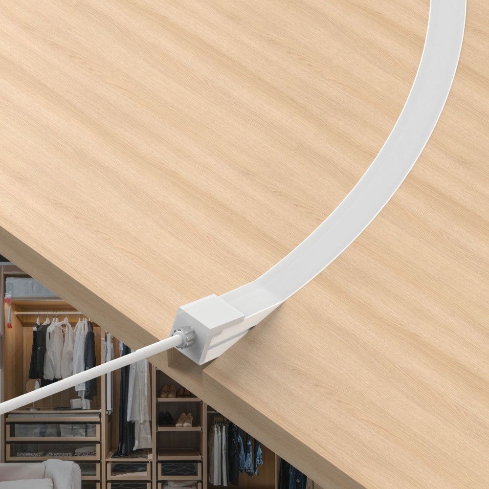 Néon flex avec ruban LED 4mm - 50 mètres - Direct - 16W/m - 140LED/m - IP68 - 24V - D1616