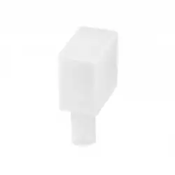 Embout pour ruban néon flex L1220 troué- bas