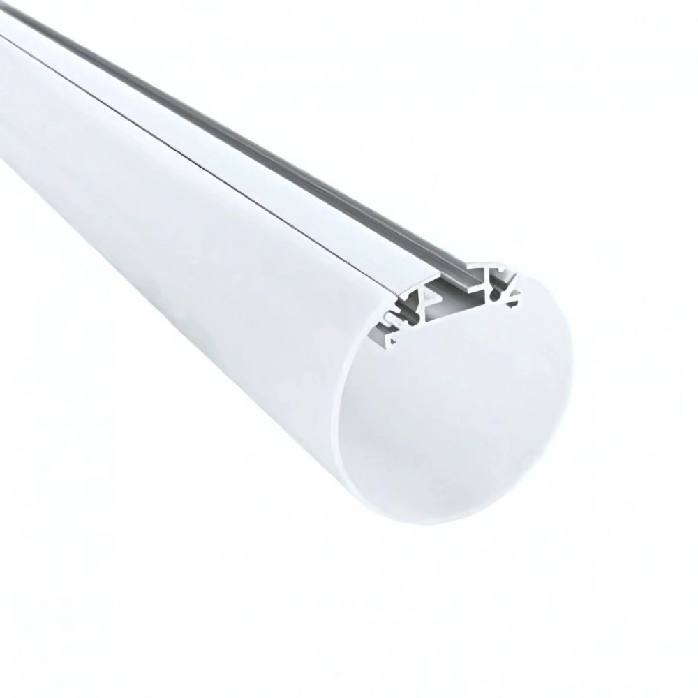 Profilé aluminium rond en suspension pour ruban LED - T33 - Craft
