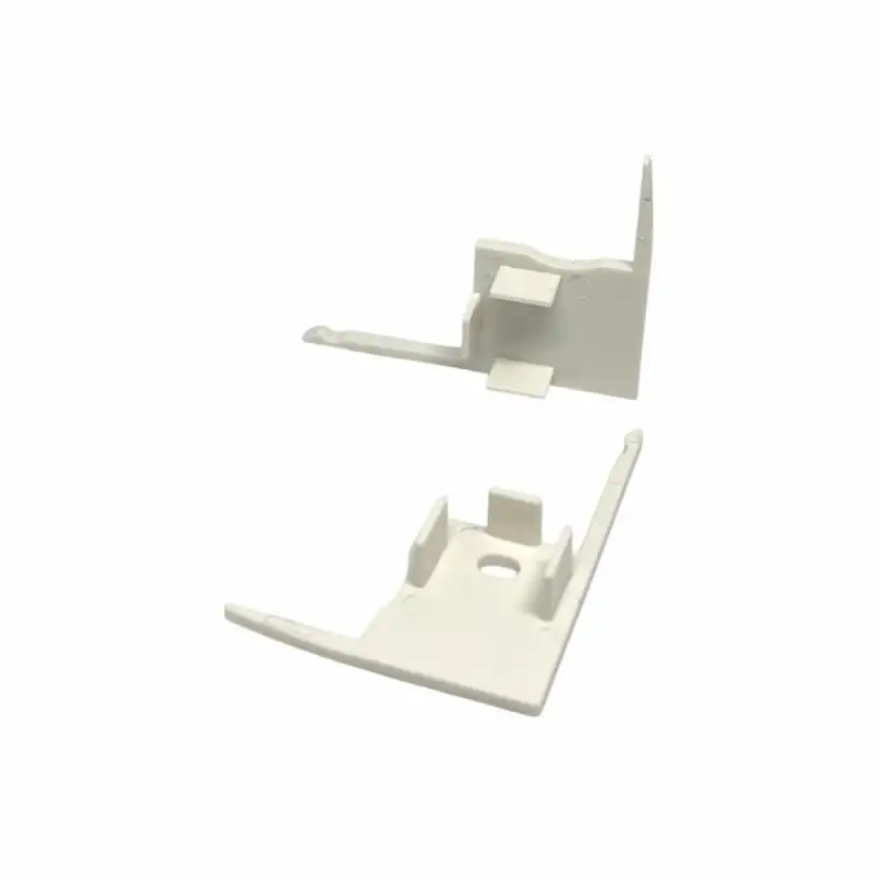 Embouts de finition pour profilé B01 - Blanc (la paire)