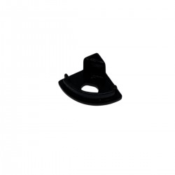 Embout de finition rond pour profilé A01 troué - Noir (l'unité)