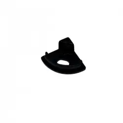 Embout de finition rond pour profilé A01 troué - Noir (l'unité)