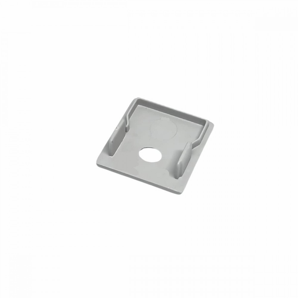 Embouts de finition pour profilé C25 troué Gris