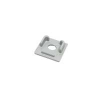 Embouts de finition pour profilé E21 troué Gris